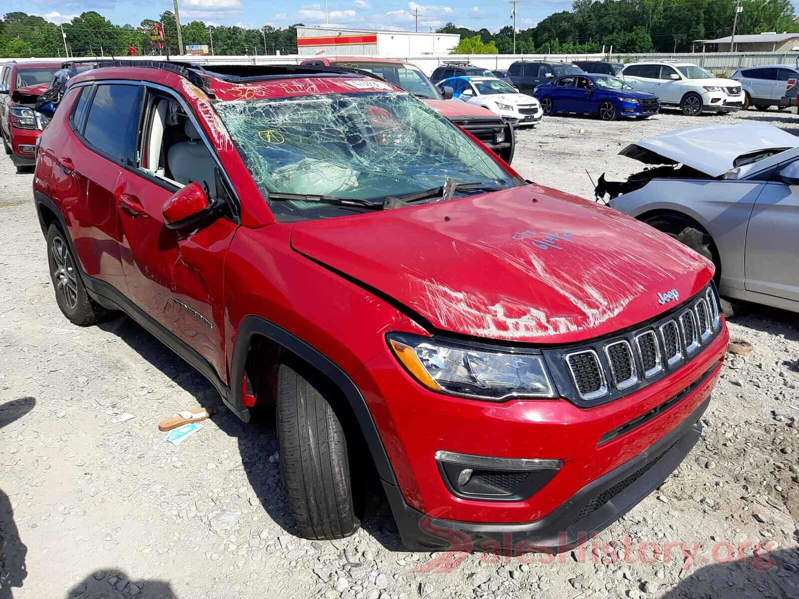 3C4NJCBBXKT636675 2019 JEEP COMPASS