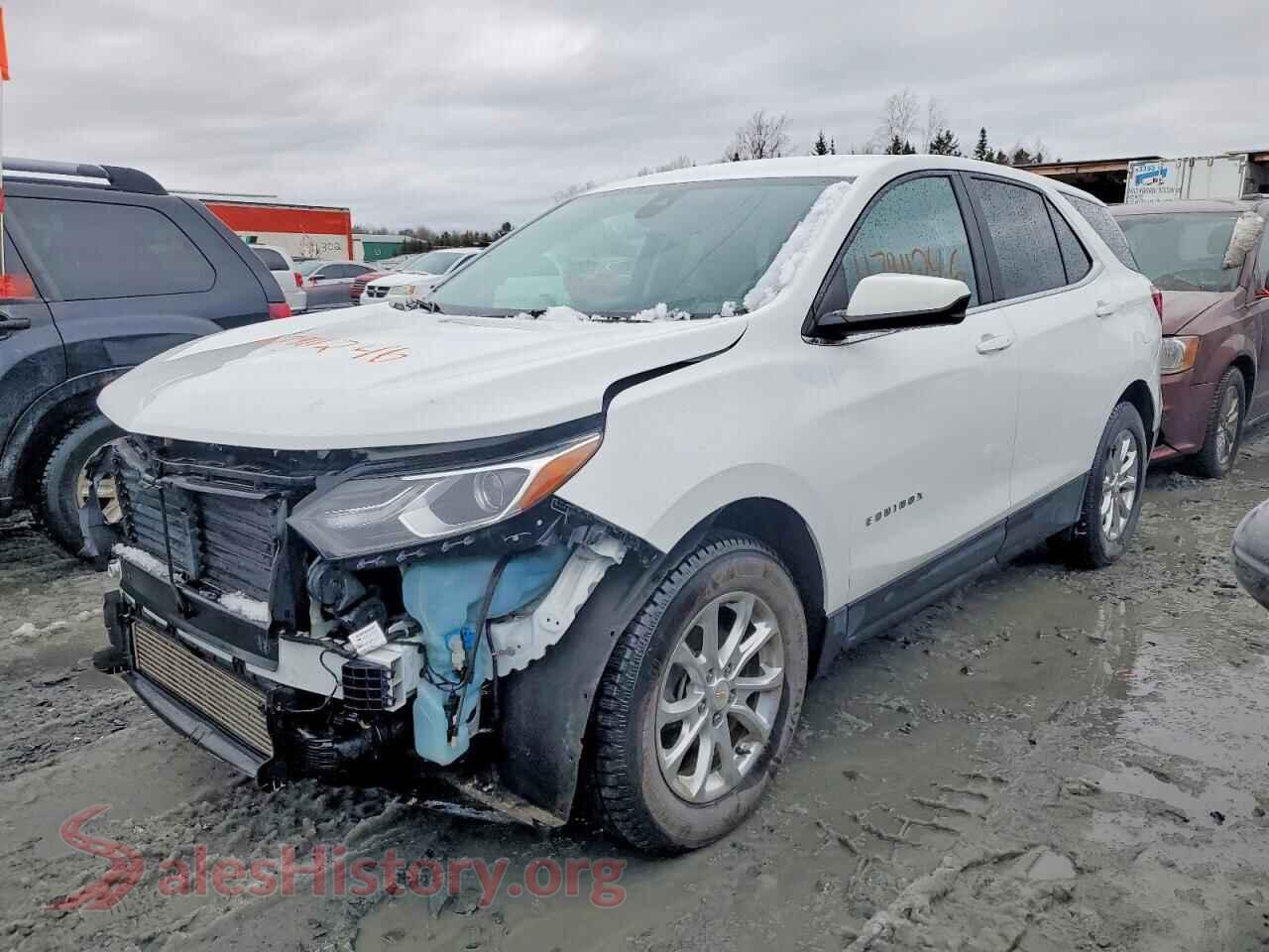 2021 CHEVROLET EQUINOX VIN 2GNAXUEVXM6166090, auction photo