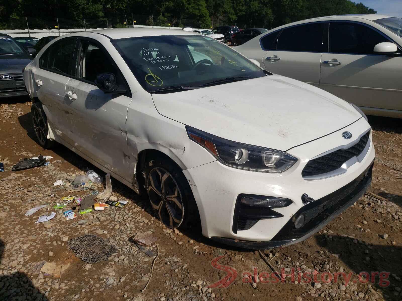 3KPF24ADXLE142686 2020 KIA FORTE