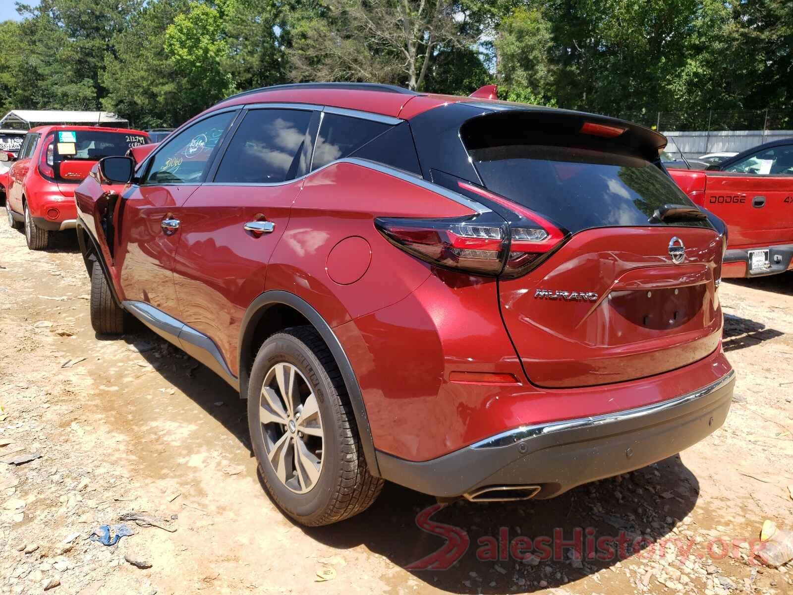 5N1AZ2BS4LN131424 2020 NISSAN MURANO