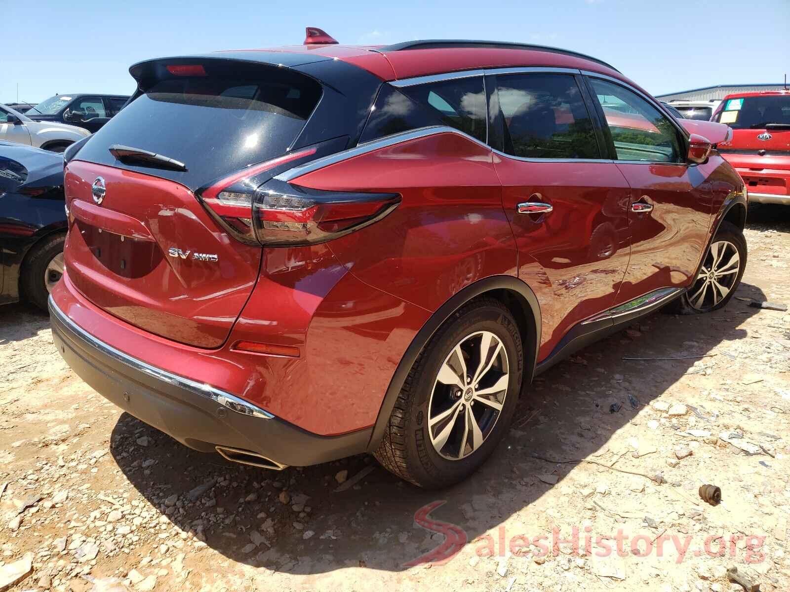 5N1AZ2BS4LN131424 2020 NISSAN MURANO