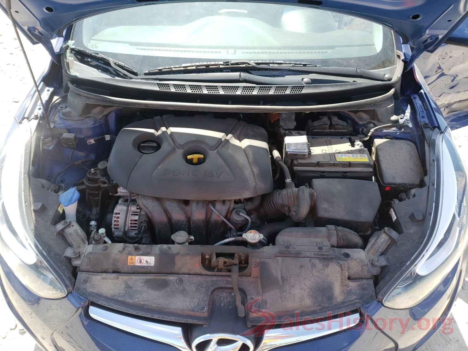 5NPDH4AEXGH744195 2016 HYUNDAI ELANTRA