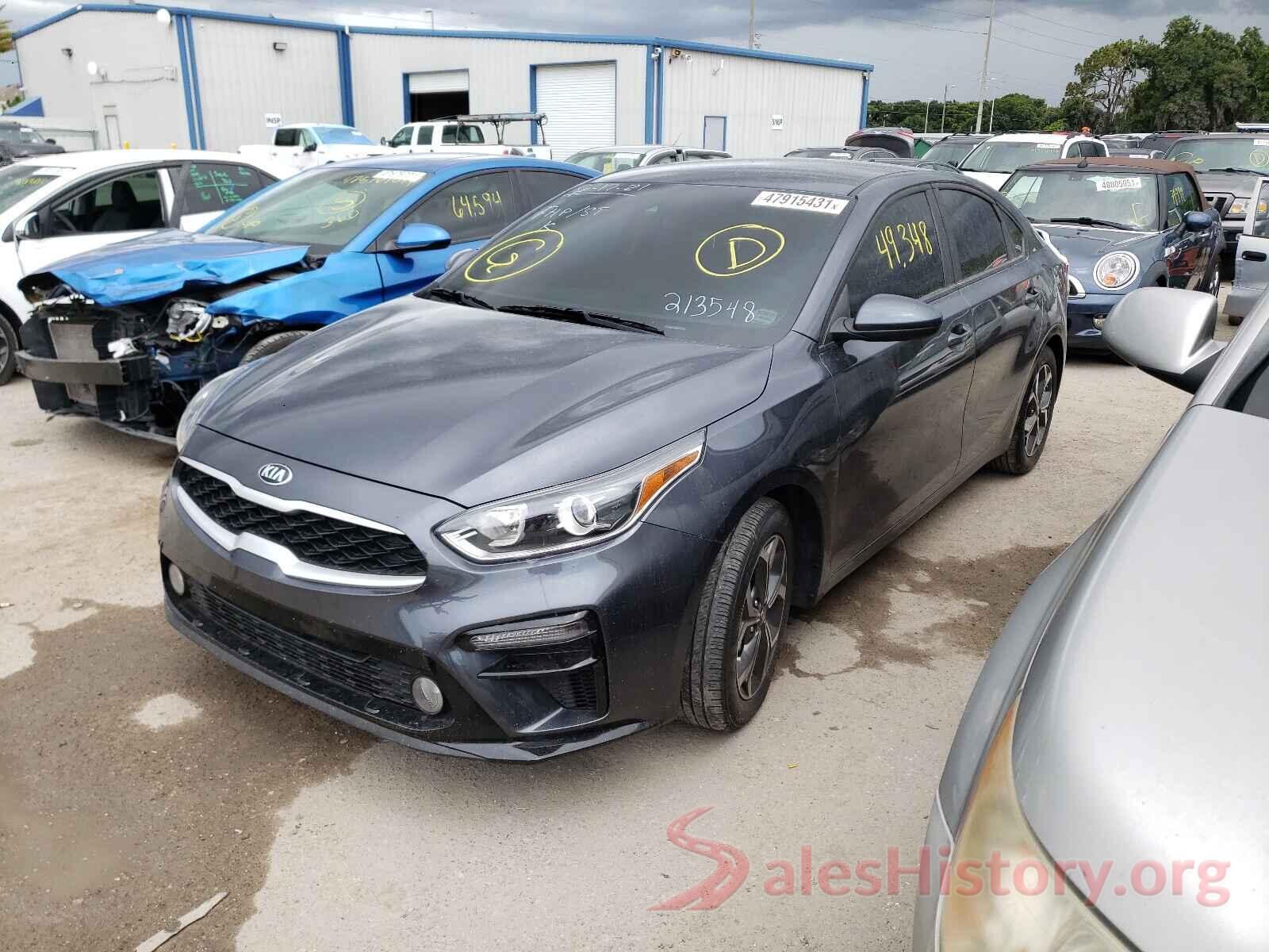 3KPF24AD3LE213548 2020 KIA FORTE