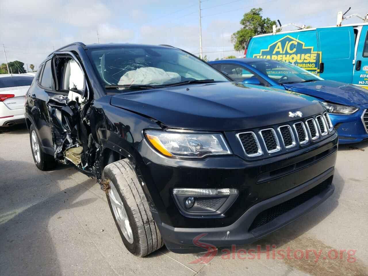 3C4NJCBB3KT851654 2019 JEEP COMPASS