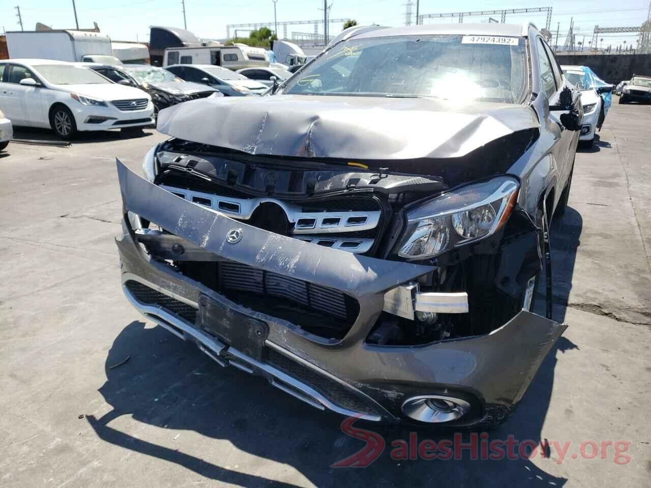 WDCTG4GB1KJ596766 2019 MERCEDES-BENZ GLA-CLASS