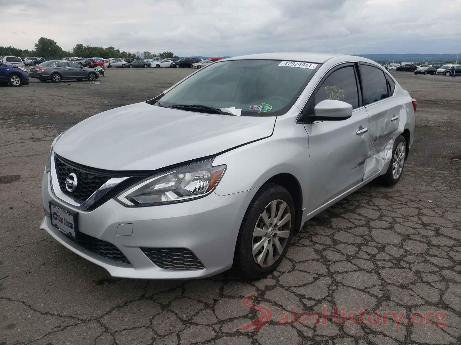 3N1AB7AP1GL670918 2016 NISSAN SENTRA