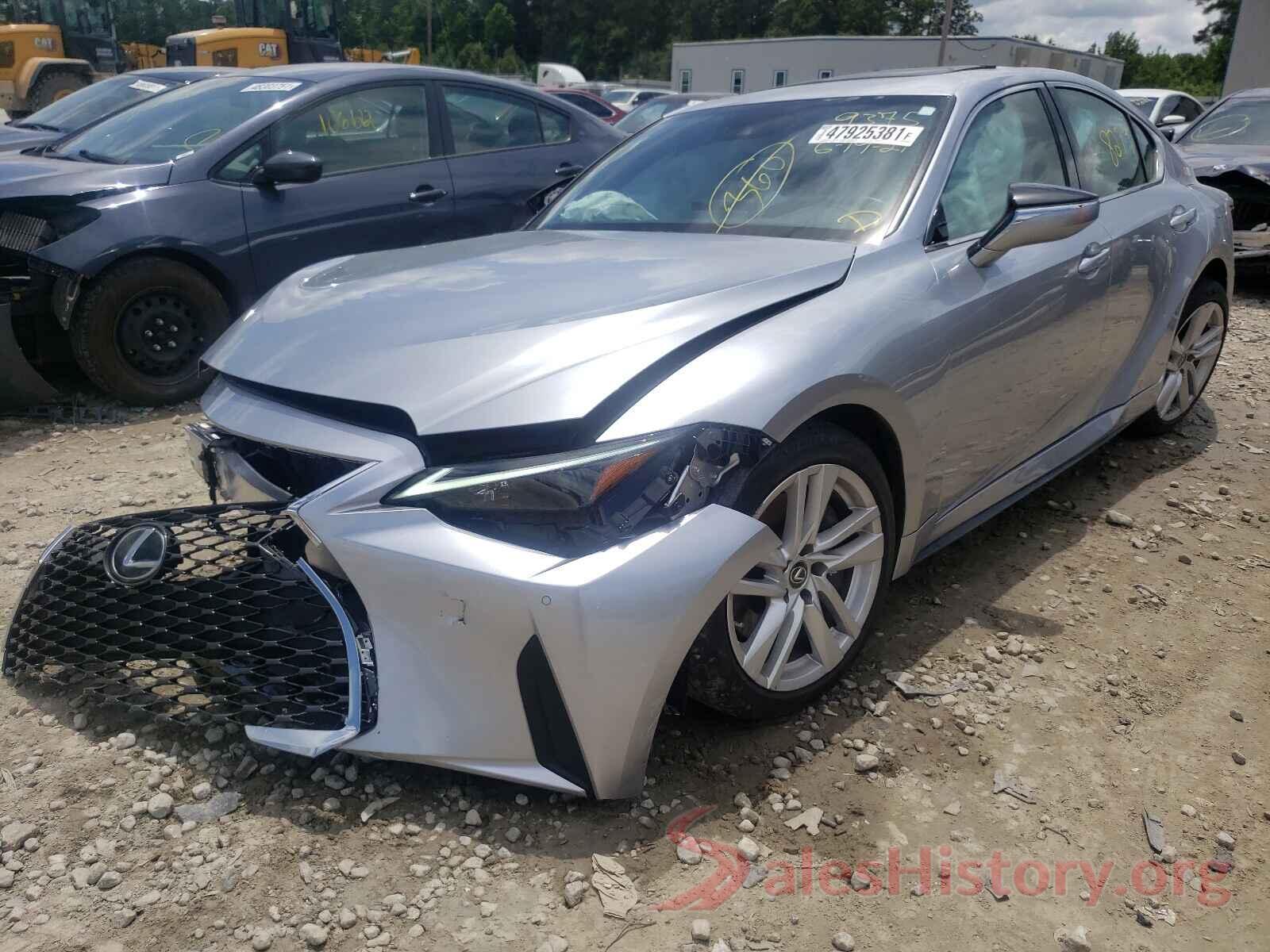 JTHCA1D21M5109375 2021 LEXUS IS