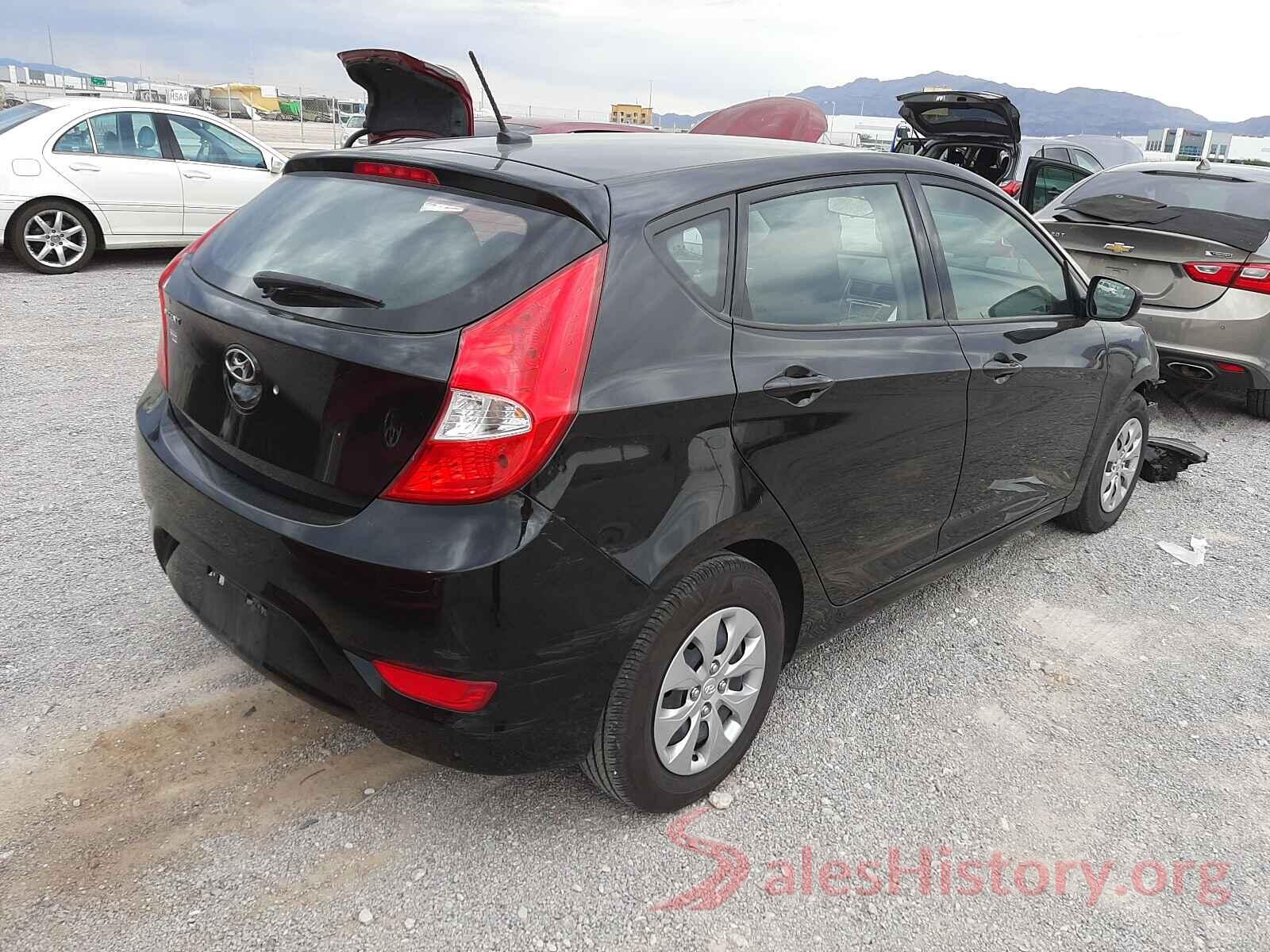 KMHCT5AE4HU363879 2017 HYUNDAI ACCENT