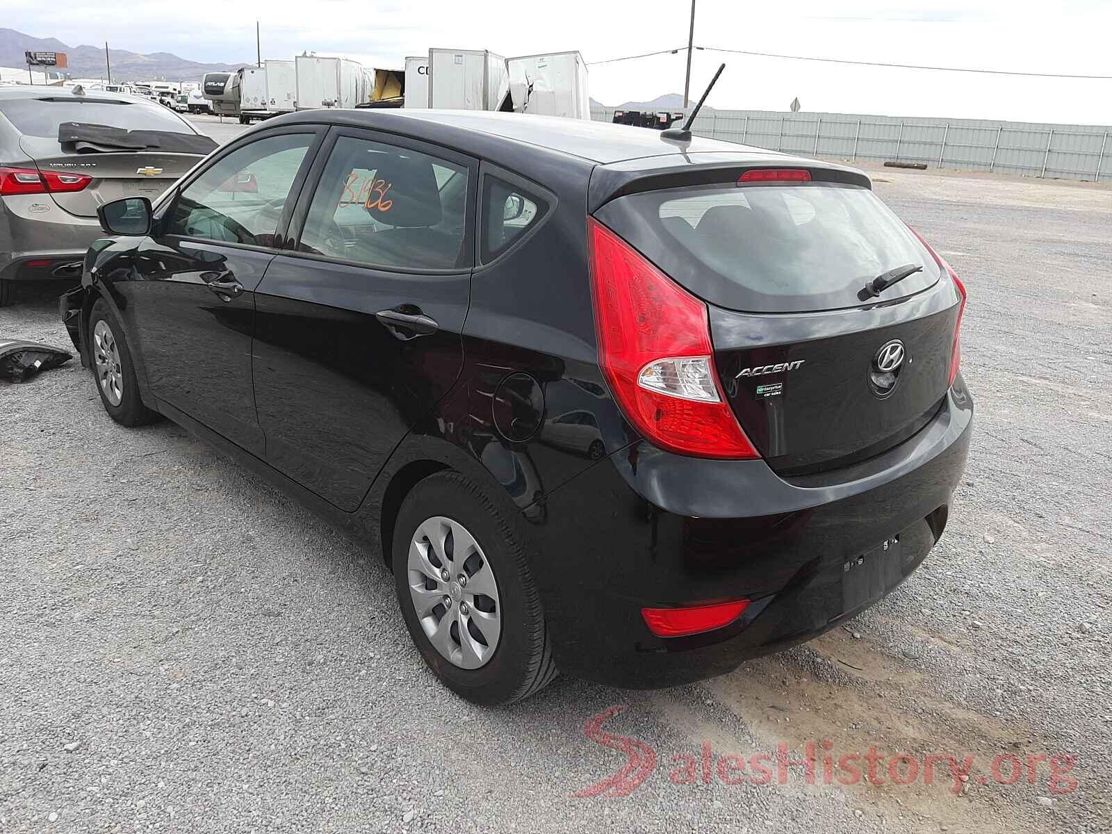 KMHCT5AE4HU363879 2017 HYUNDAI ACCENT