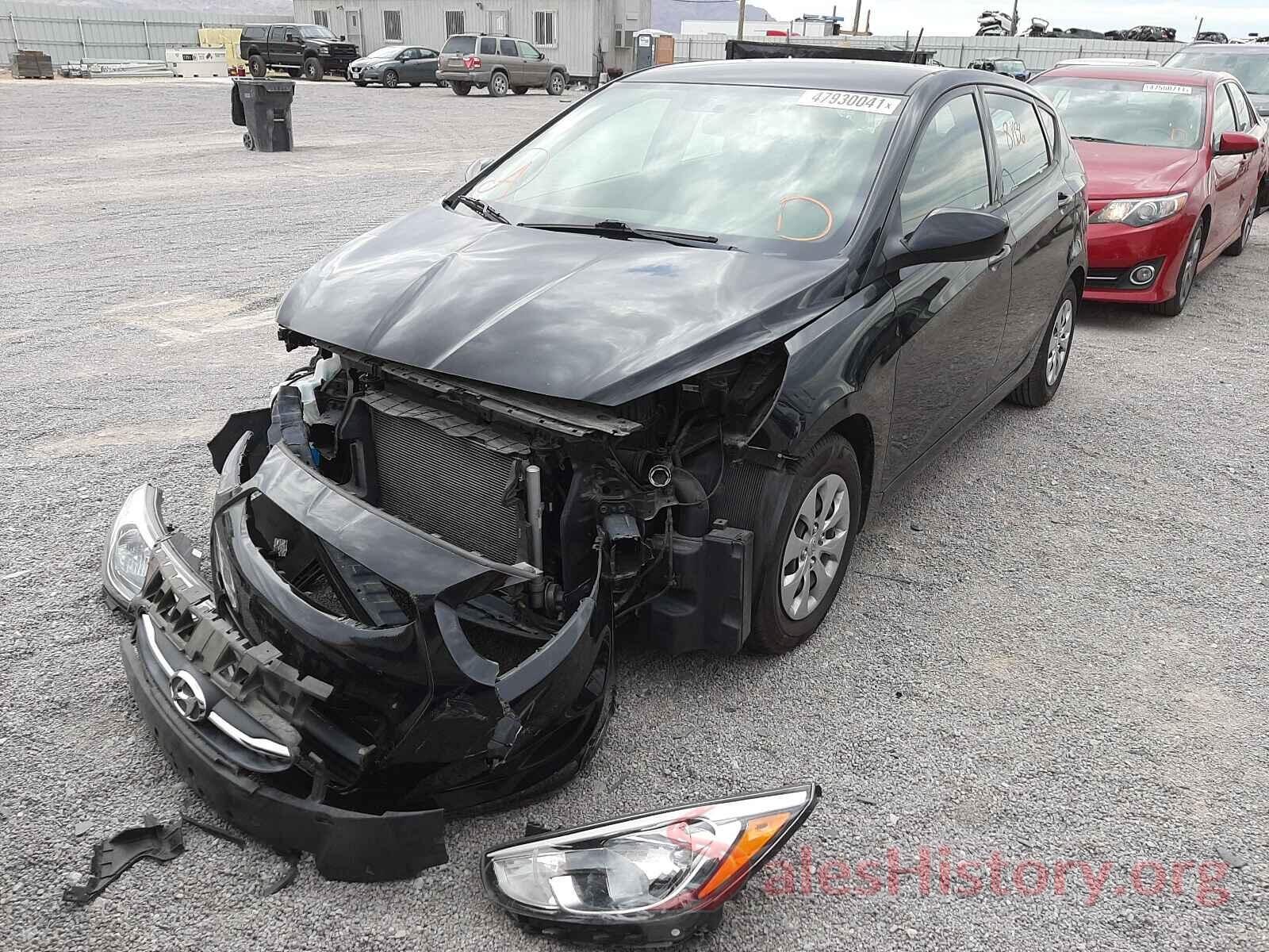 KMHCT5AE4HU363879 2017 HYUNDAI ACCENT