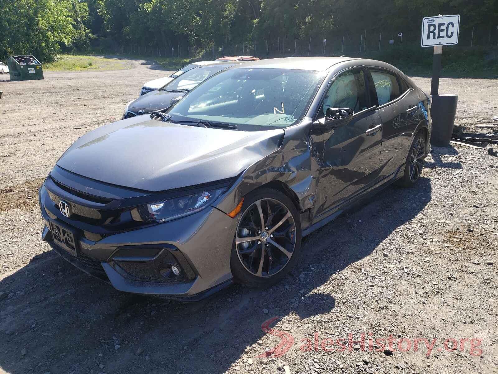 SHHFK7H4XMU411450 2021 HONDA CIVIC