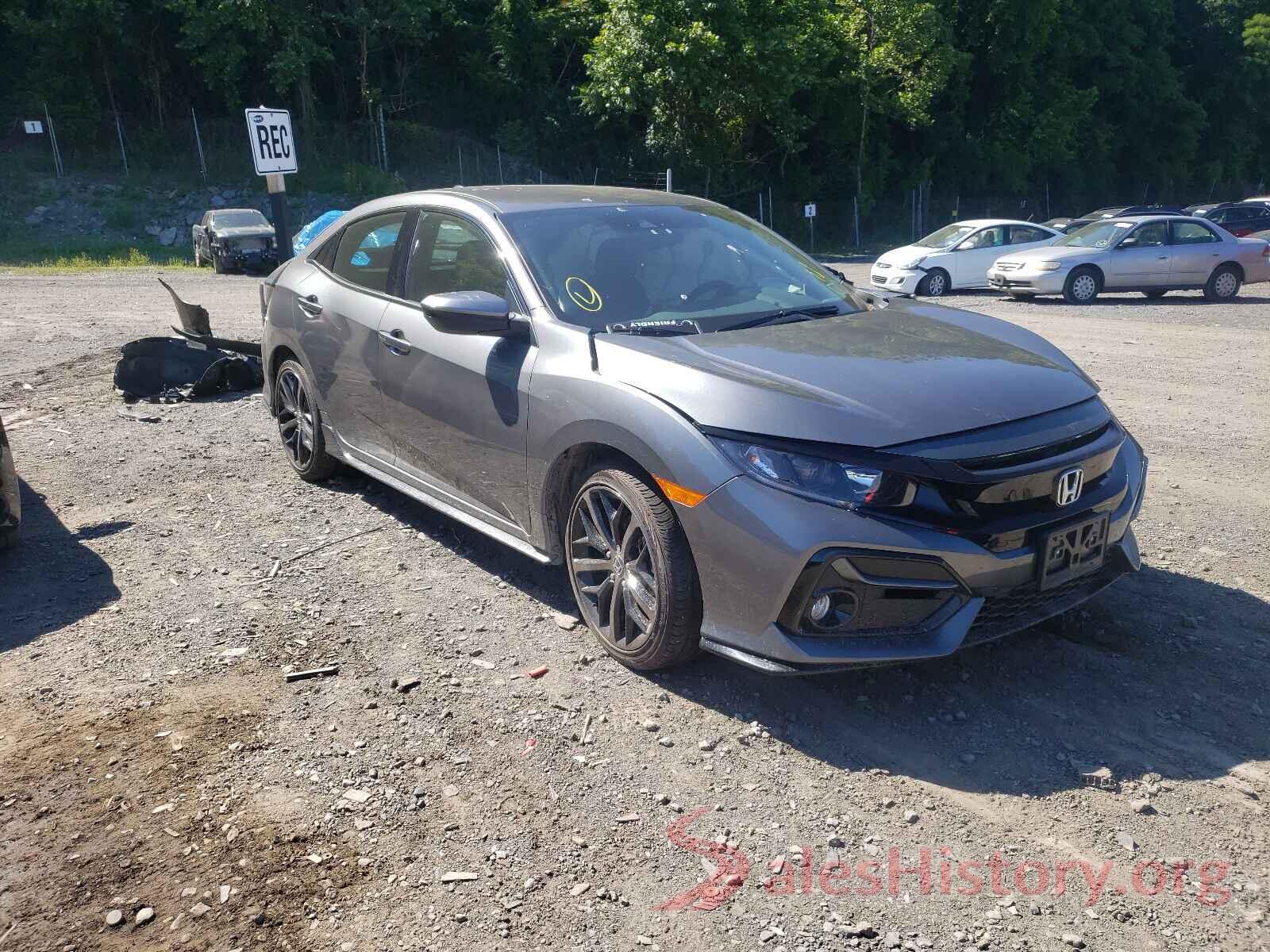 SHHFK7H4XMU411450 2021 HONDA CIVIC