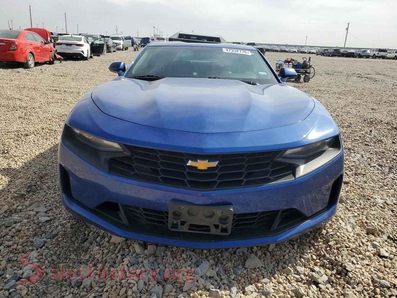 2019 CHEVROLET CAMARO VIN 1G1FB1RX3K0118713, rear view
