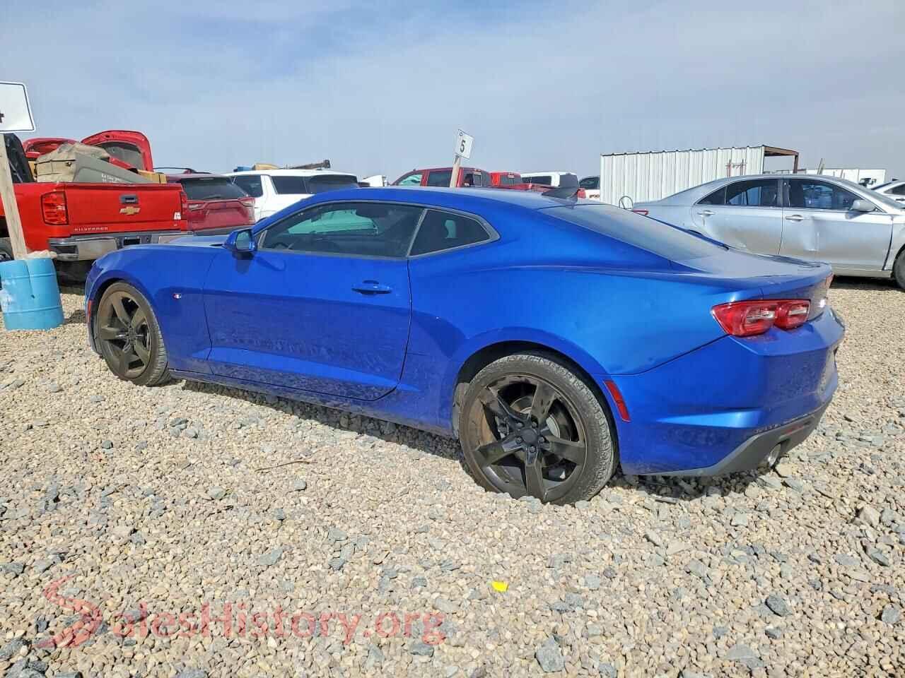 2019 CHEVROLET CAMARO VIN 1G1FB1RX3K0118713, front view