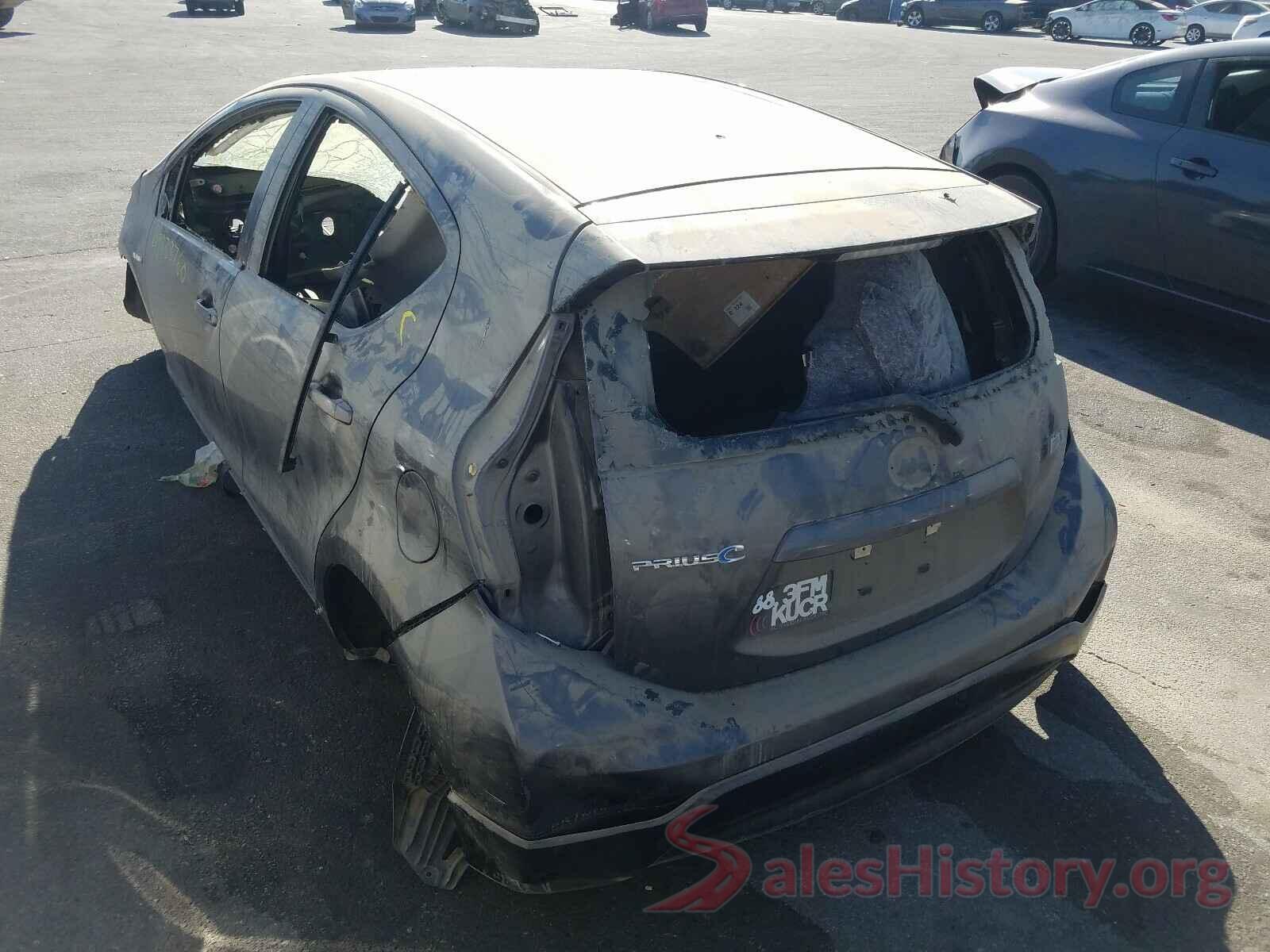 JTDKDTB37H1596994 2017 TOYOTA PRIUS