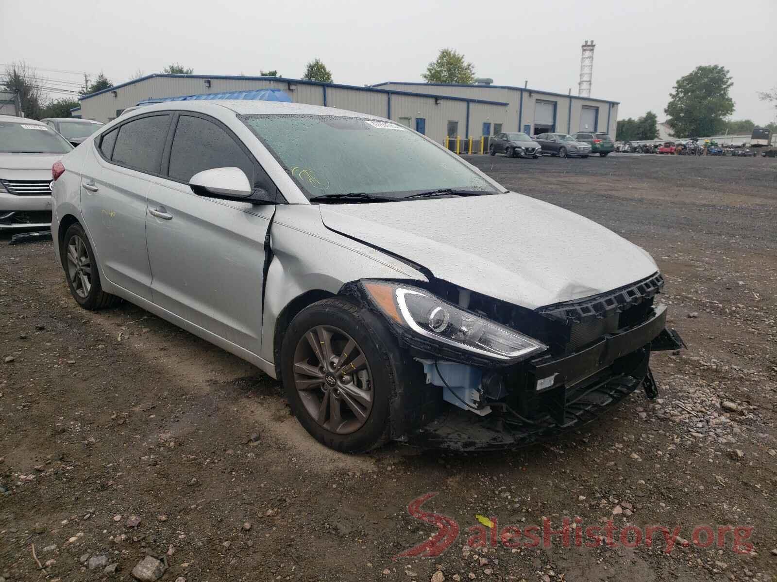 5NPD84LF4JH394222 2018 HYUNDAI ELANTRA