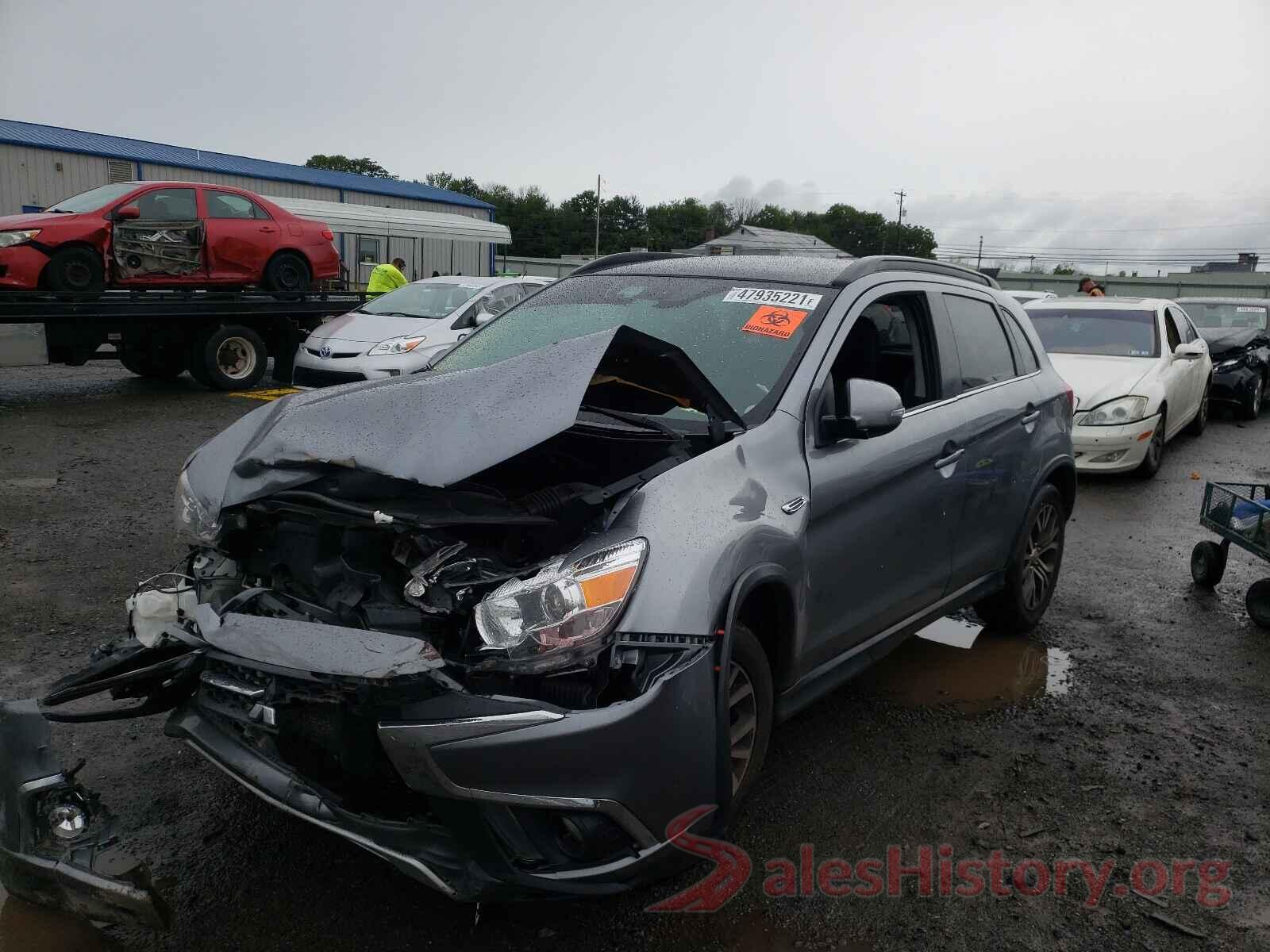 JA4AR4AW7JZ007152 2018 MITSUBISHI OUTLANDER