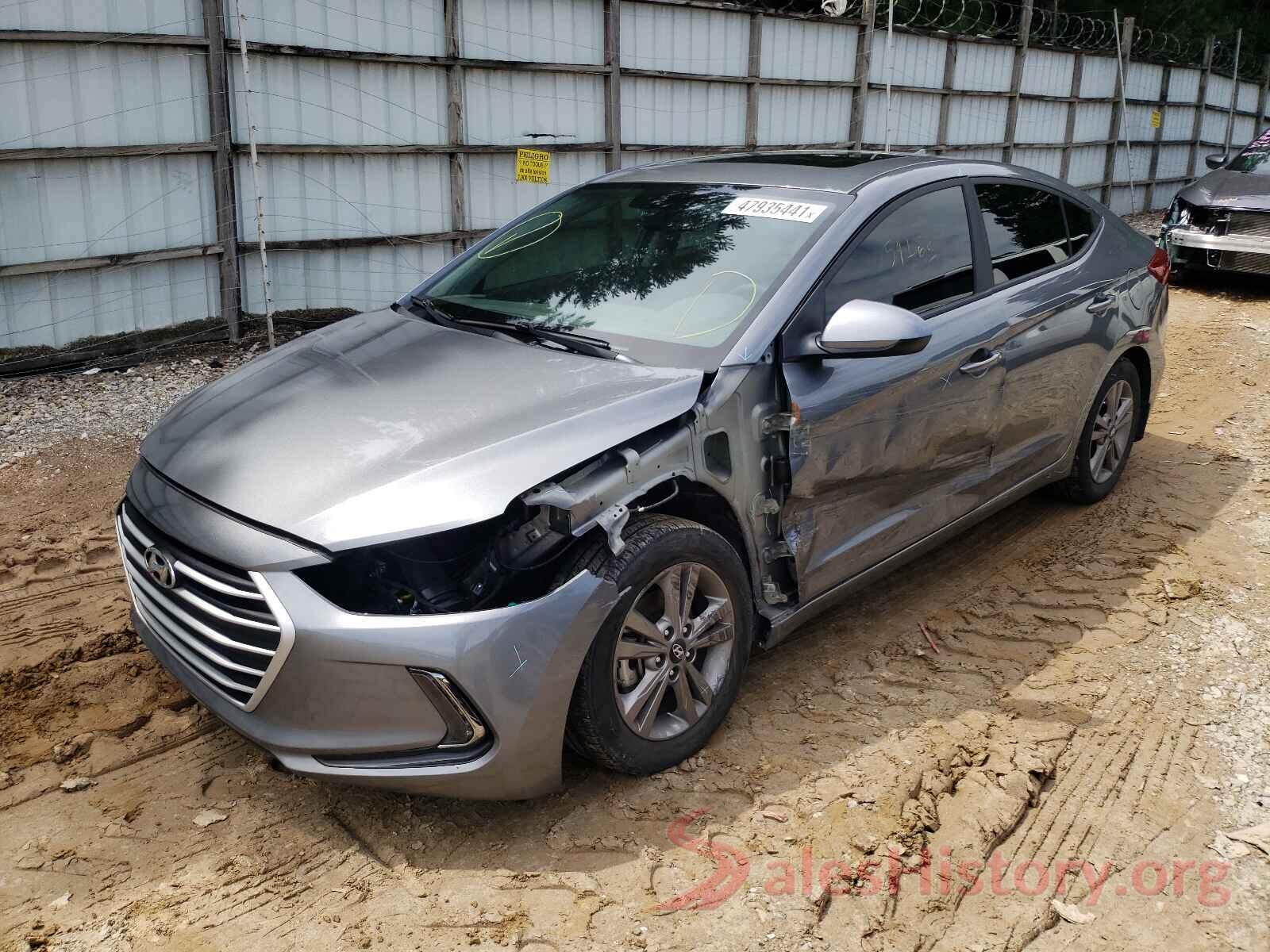 KMHD84LF5JU556148 2018 HYUNDAI ELANTRA