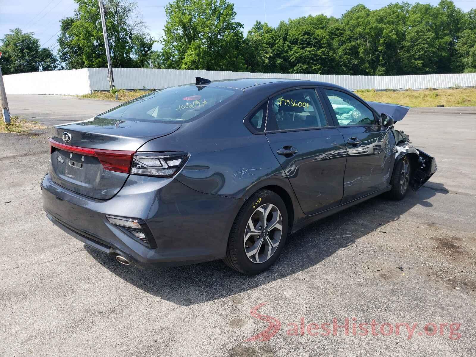 3KPF24AD4LE162710 2020 KIA FORTE