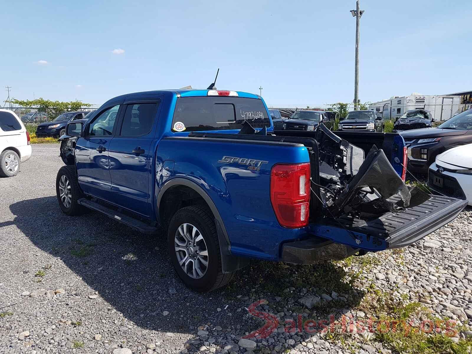 1FTER4FH6KLA42111 2019 FORD RANGER