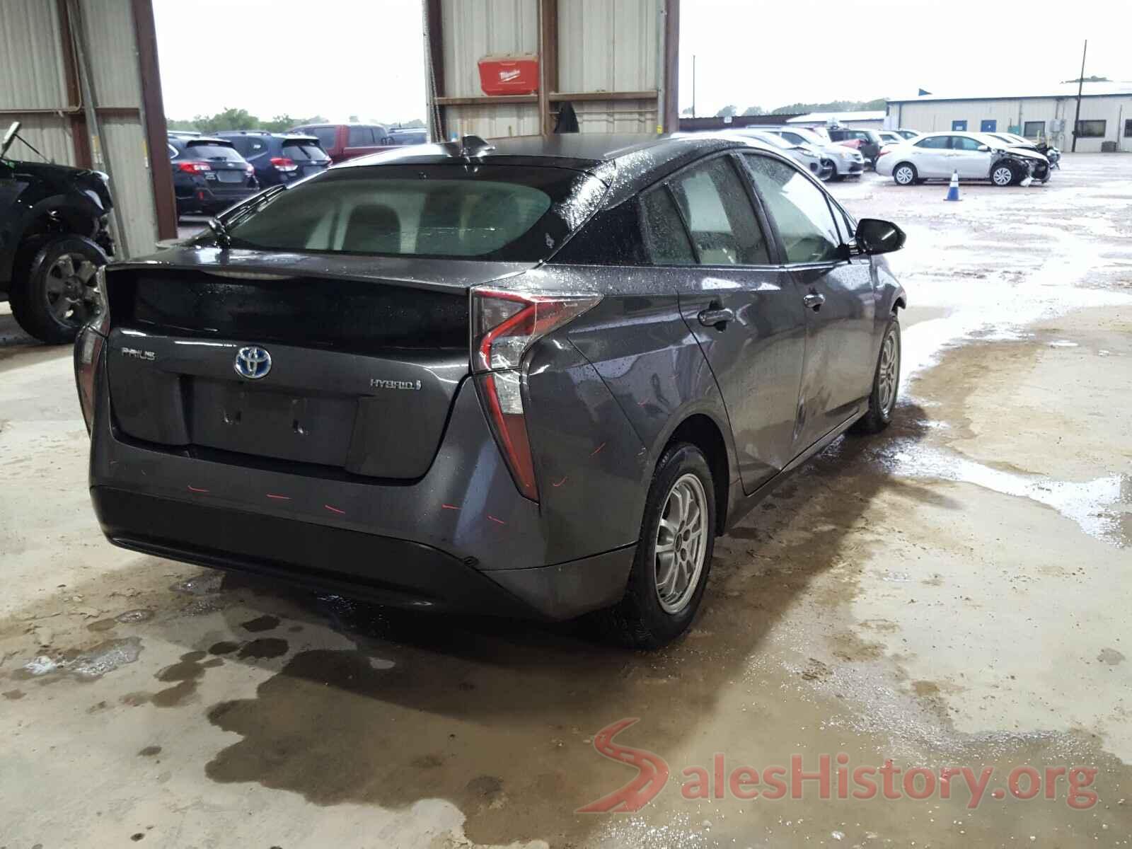 JTDKARFU9G3022415 2016 TOYOTA PRIUS