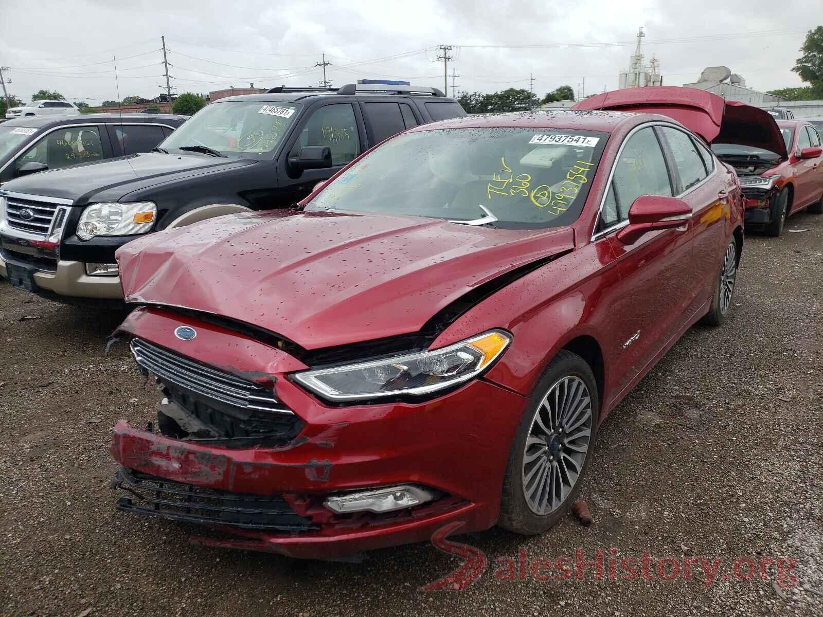 3FA6P0RU0HR375495 2017 FORD FUSION