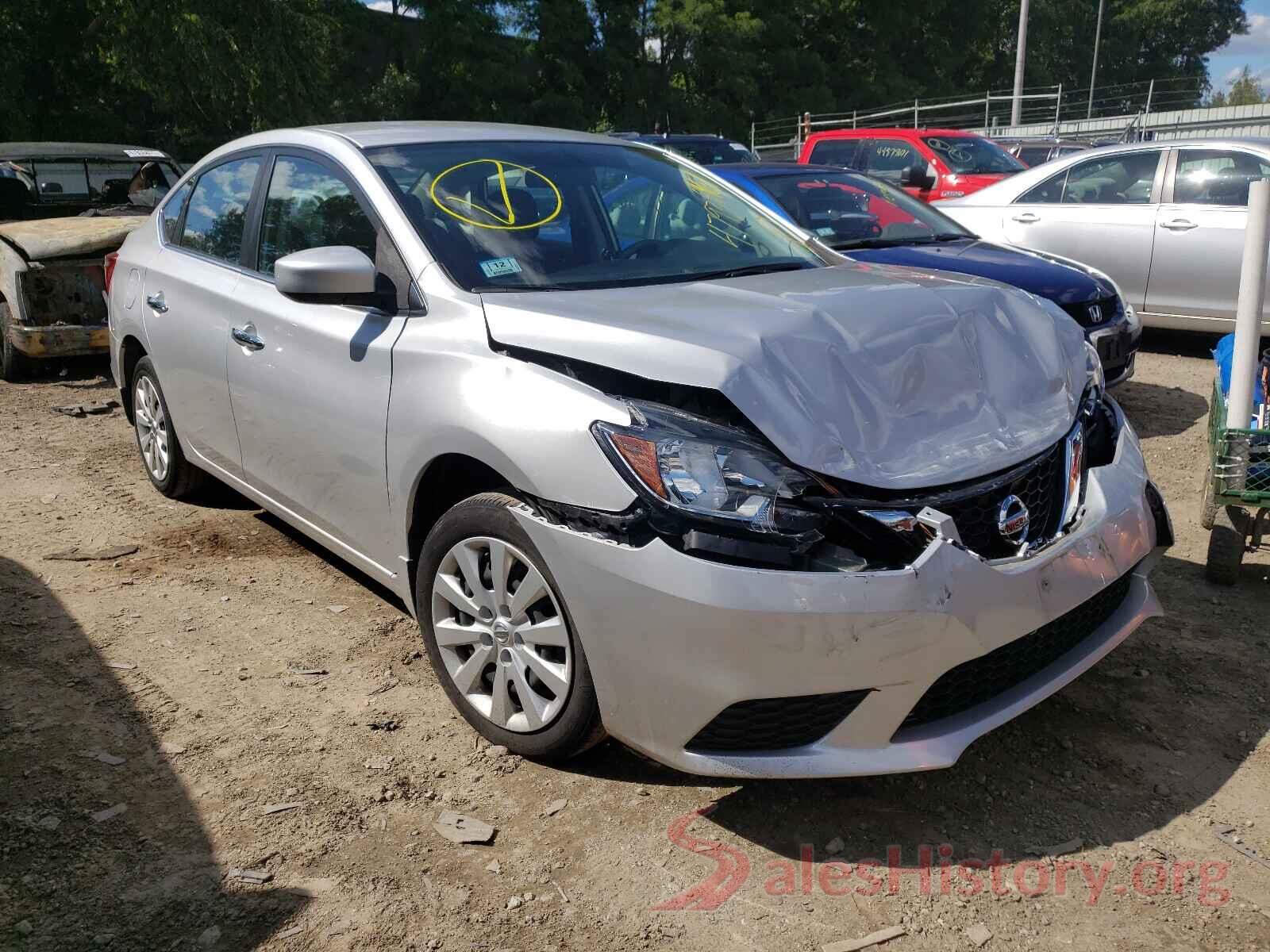 3N1AB7AP7HY411614 2017 NISSAN SENTRA