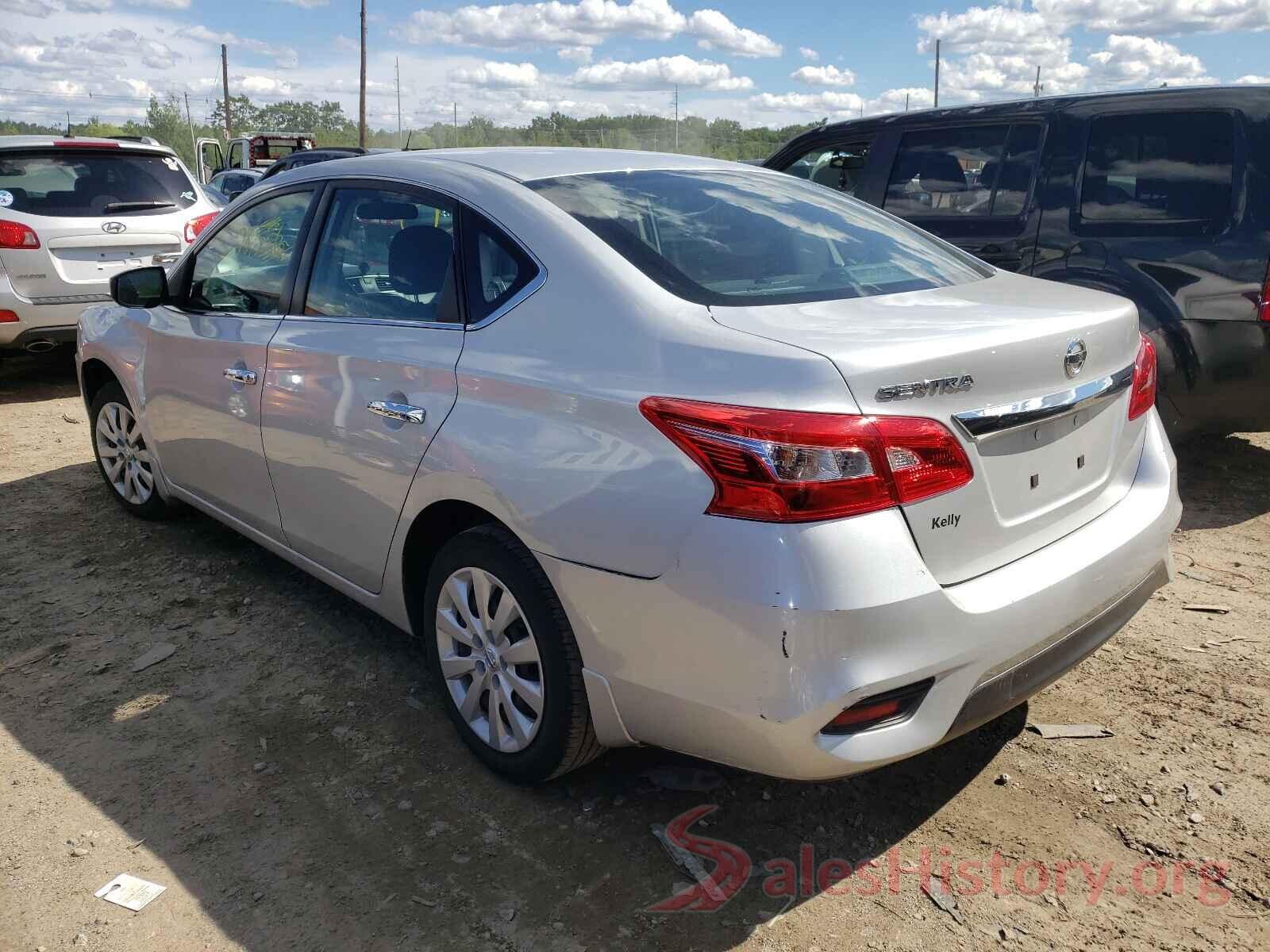 3N1AB7AP7HY411614 2017 NISSAN SENTRA