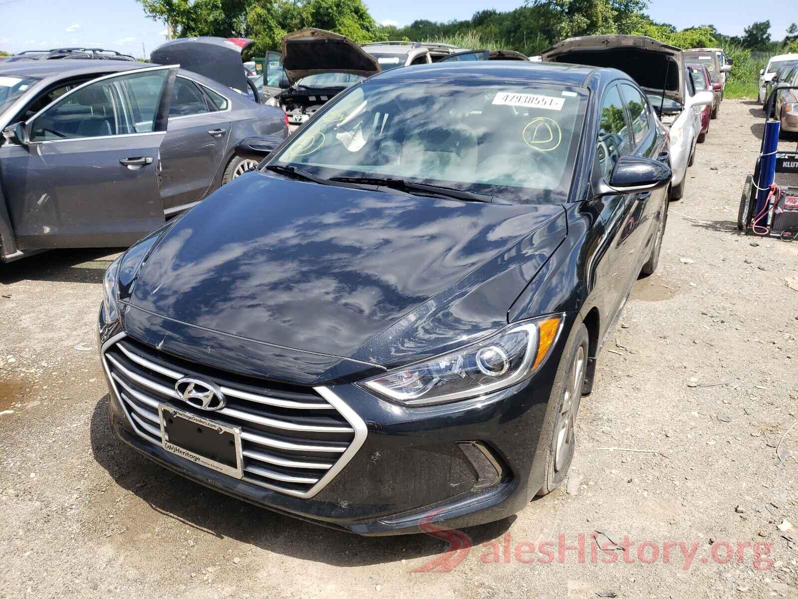 5NPD84LF0JH354140 2018 HYUNDAI ELANTRA