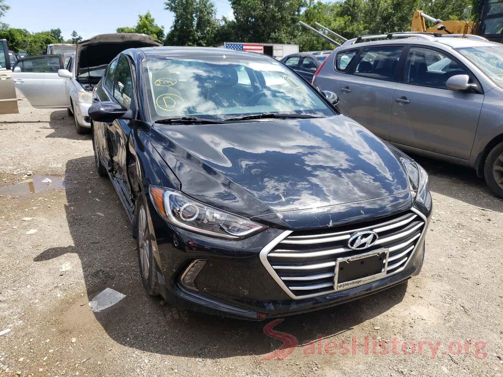 5NPD84LF0JH354140 2018 HYUNDAI ELANTRA