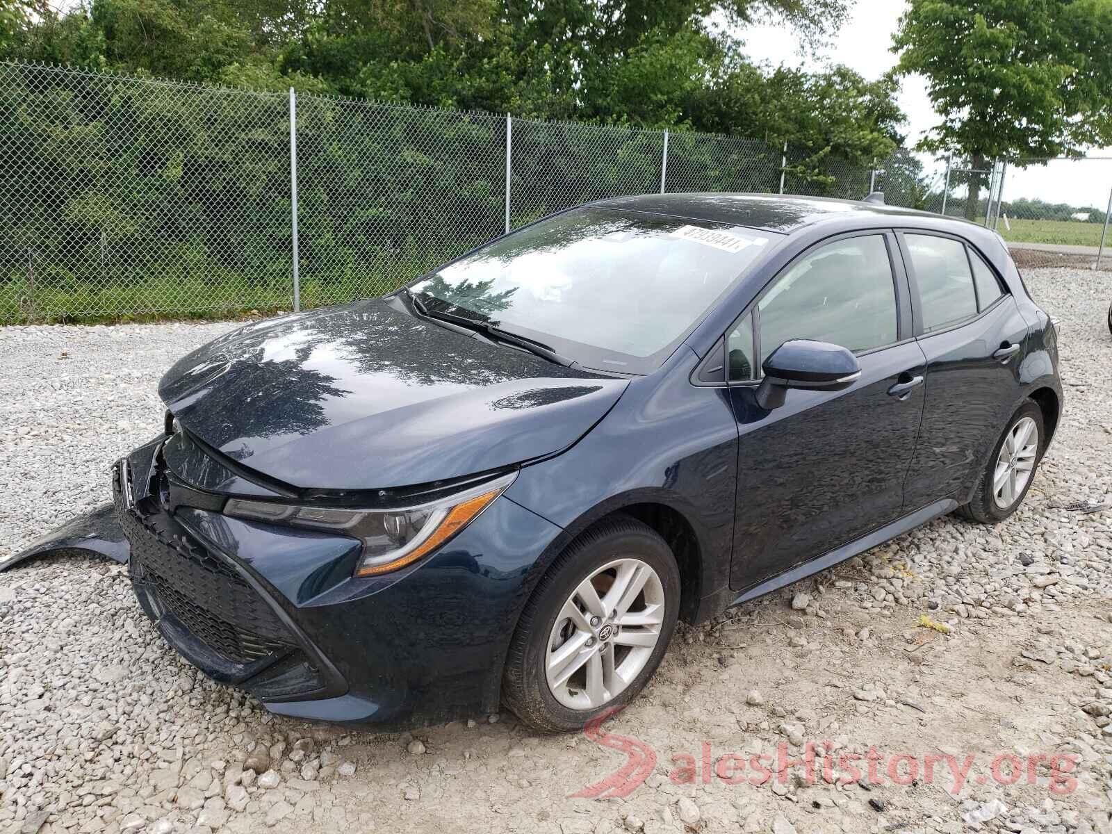 JTNK4RBE4K3072178 2019 TOYOTA COROLLA