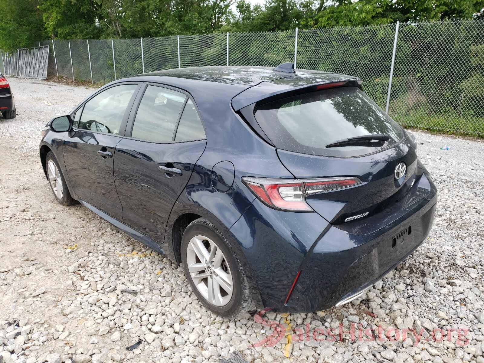 JTNK4RBE4K3072178 2019 TOYOTA COROLLA