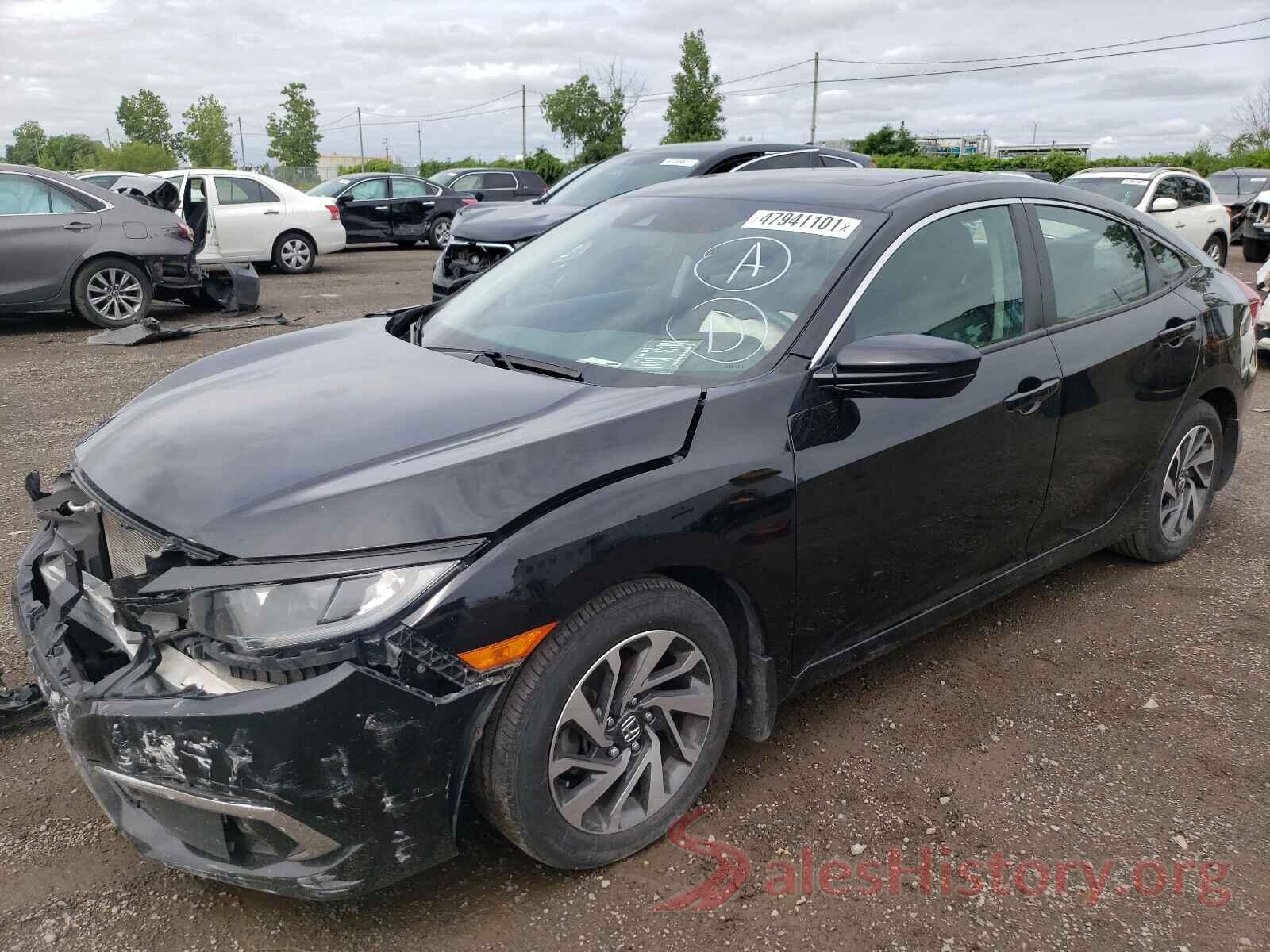 2HGFC2F76KH018505 2019 HONDA CIVIC