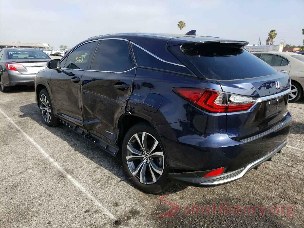 2T2HGMDA8MC062407 2021 LEXUS RX450