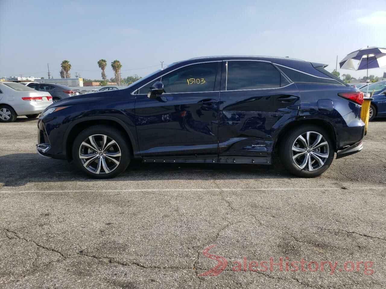 2T2HGMDA8MC062407 2021 LEXUS RX450