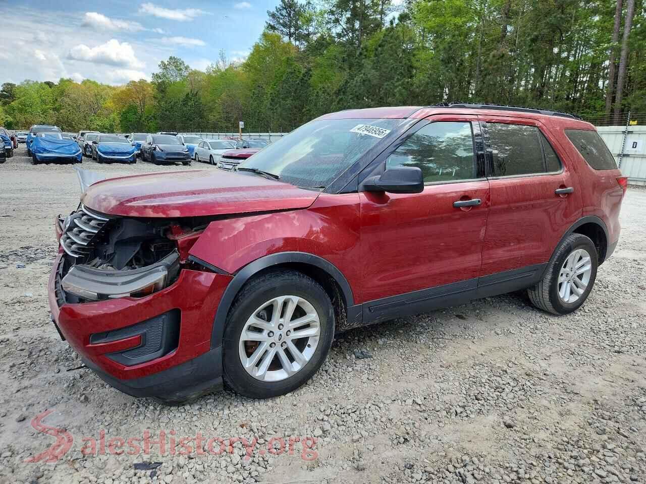 1FM5K7B88HGE41157 2017 FORD EXPLORER