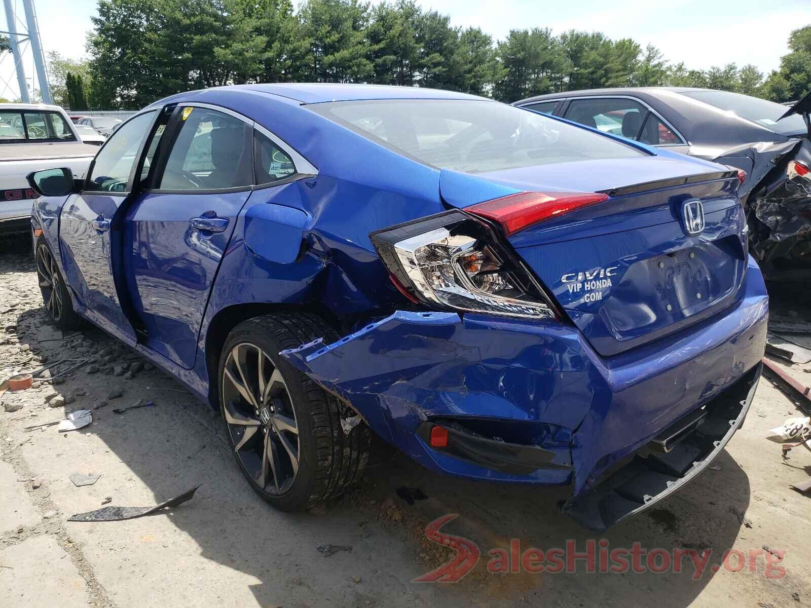 2HGFC2F83KH532689 2019 HONDA CIVIC