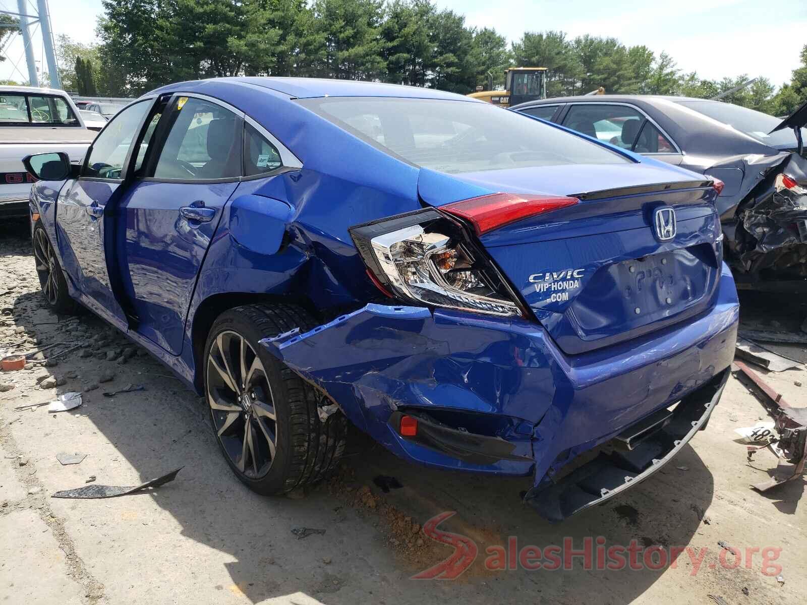 2HGFC2F83KH532689 2019 HONDA CIVIC