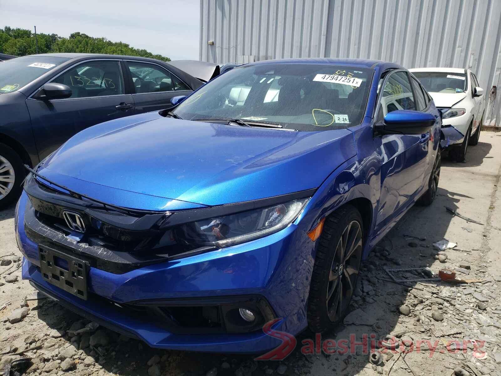 2HGFC2F83KH532689 2019 HONDA CIVIC