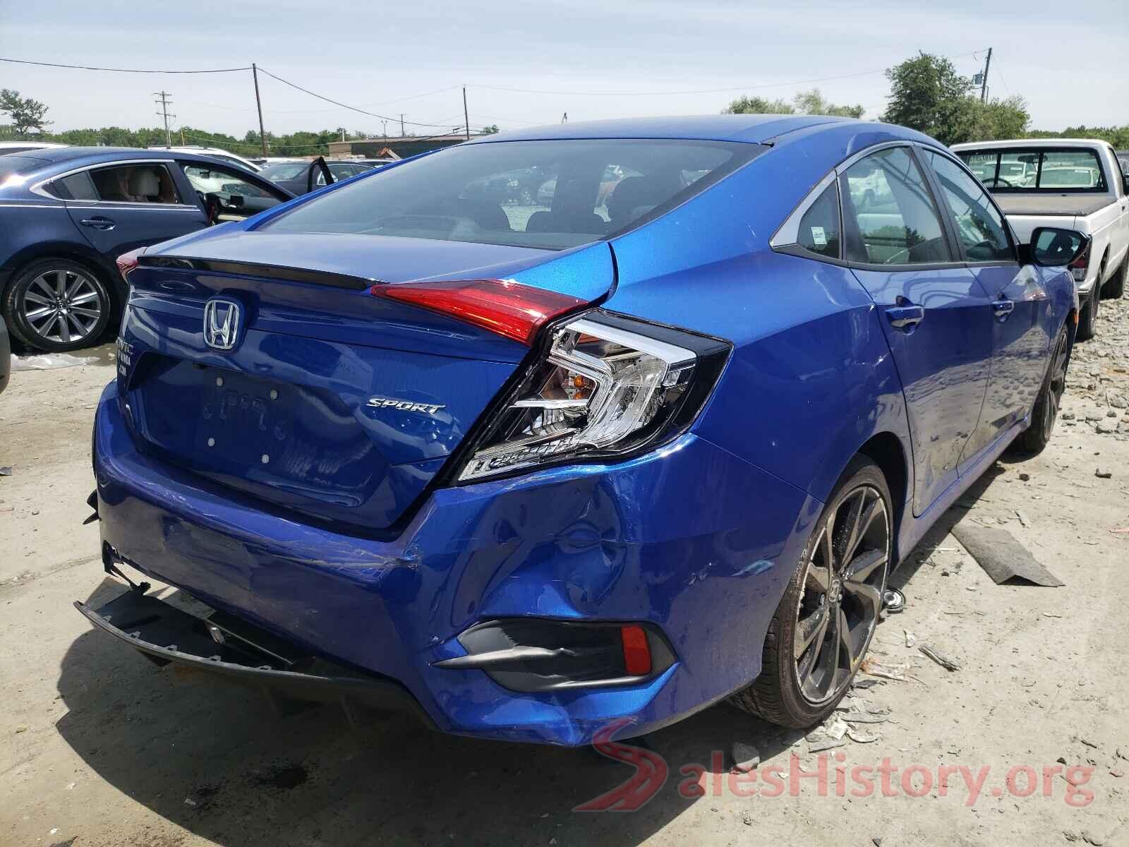 2HGFC2F83KH532689 2019 HONDA CIVIC