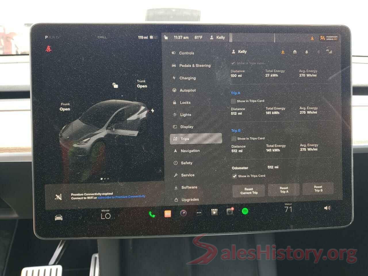 7SAYGDEFXPF700125 2023 TESLA MODEL Y