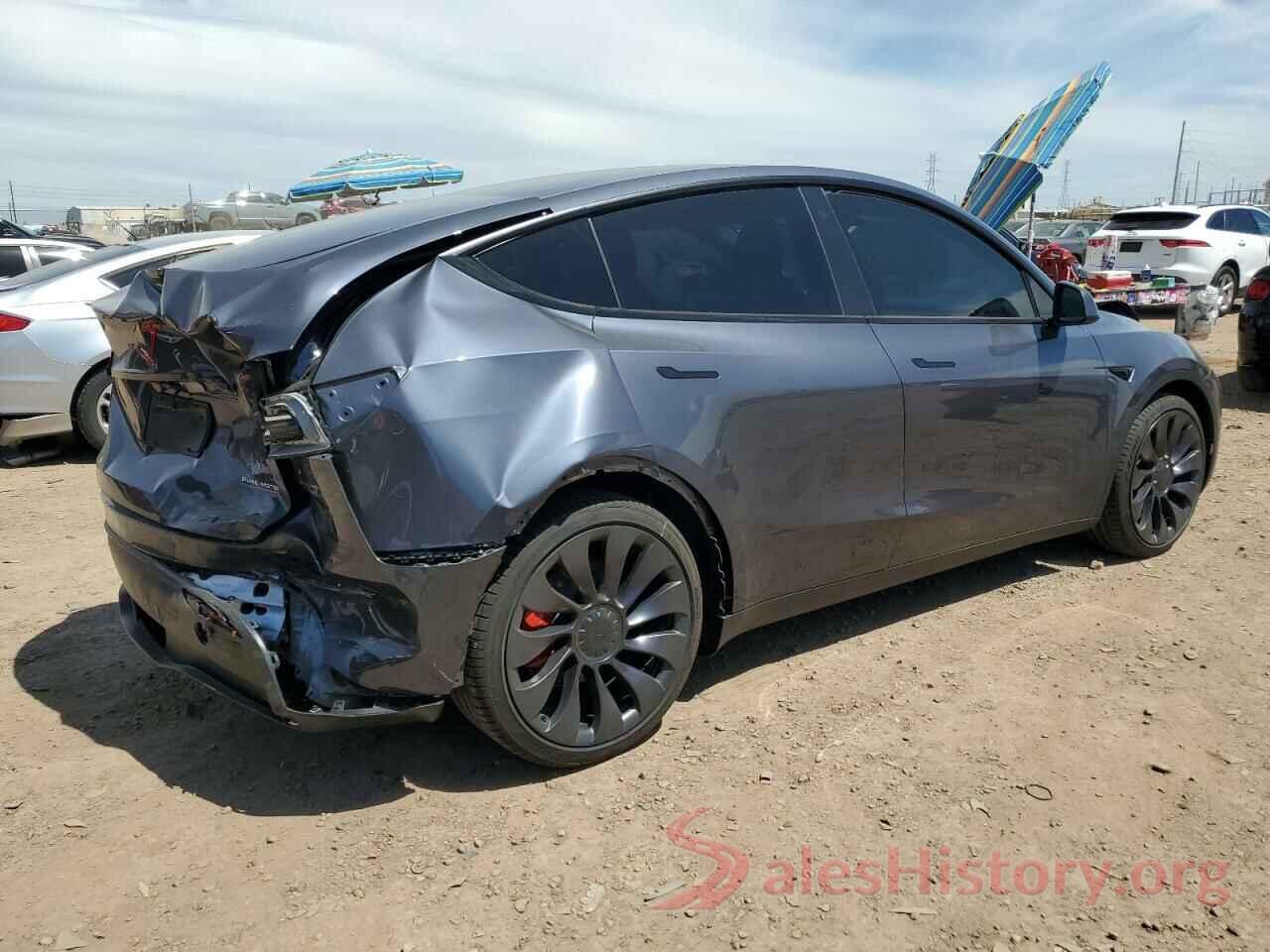 7SAYGDEFXPF700125 2023 TESLA MODEL Y