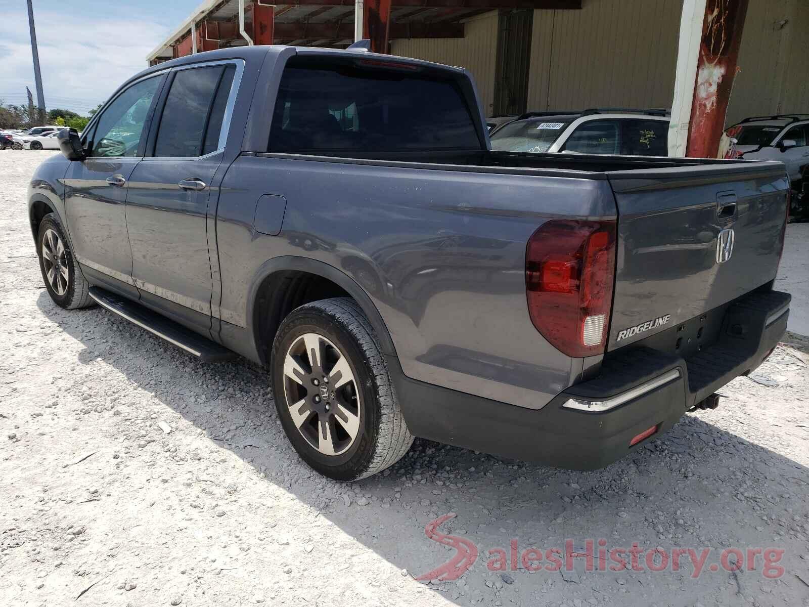 5FPYK2F64HB009602 2017 HONDA RIDGELINE