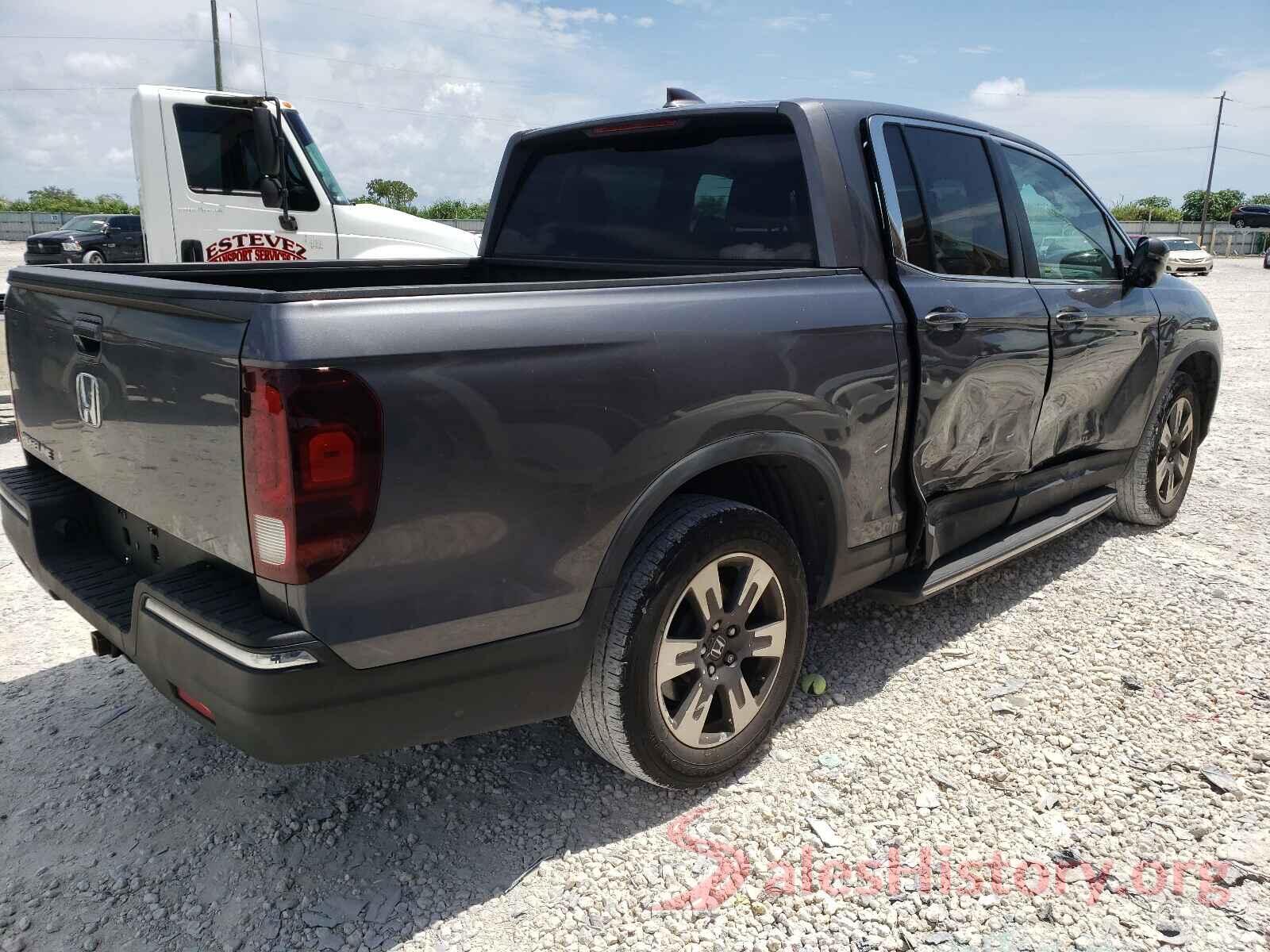 5FPYK2F64HB009602 2017 HONDA RIDGELINE