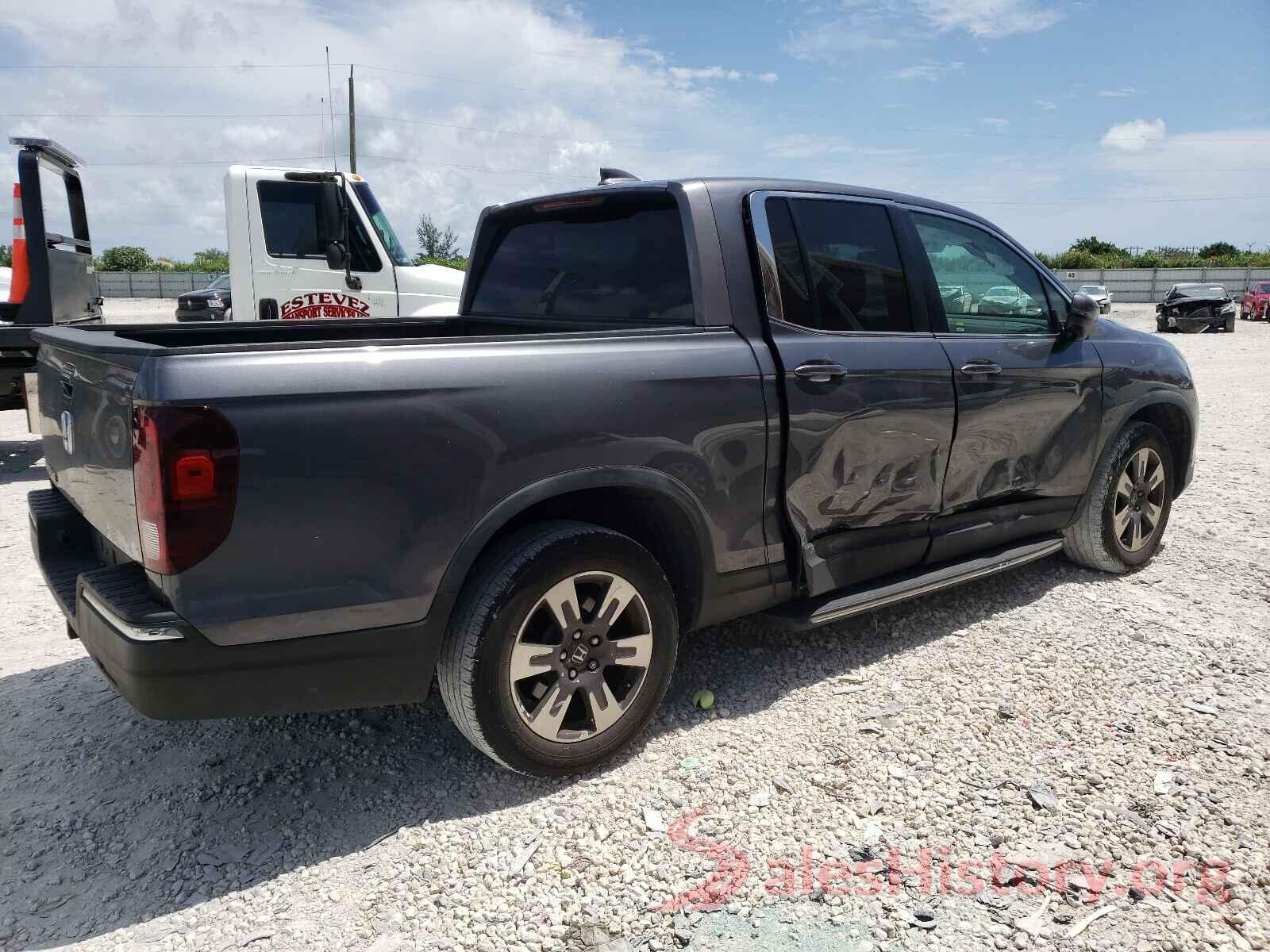 5FPYK2F64HB009602 2017 HONDA RIDGELINE