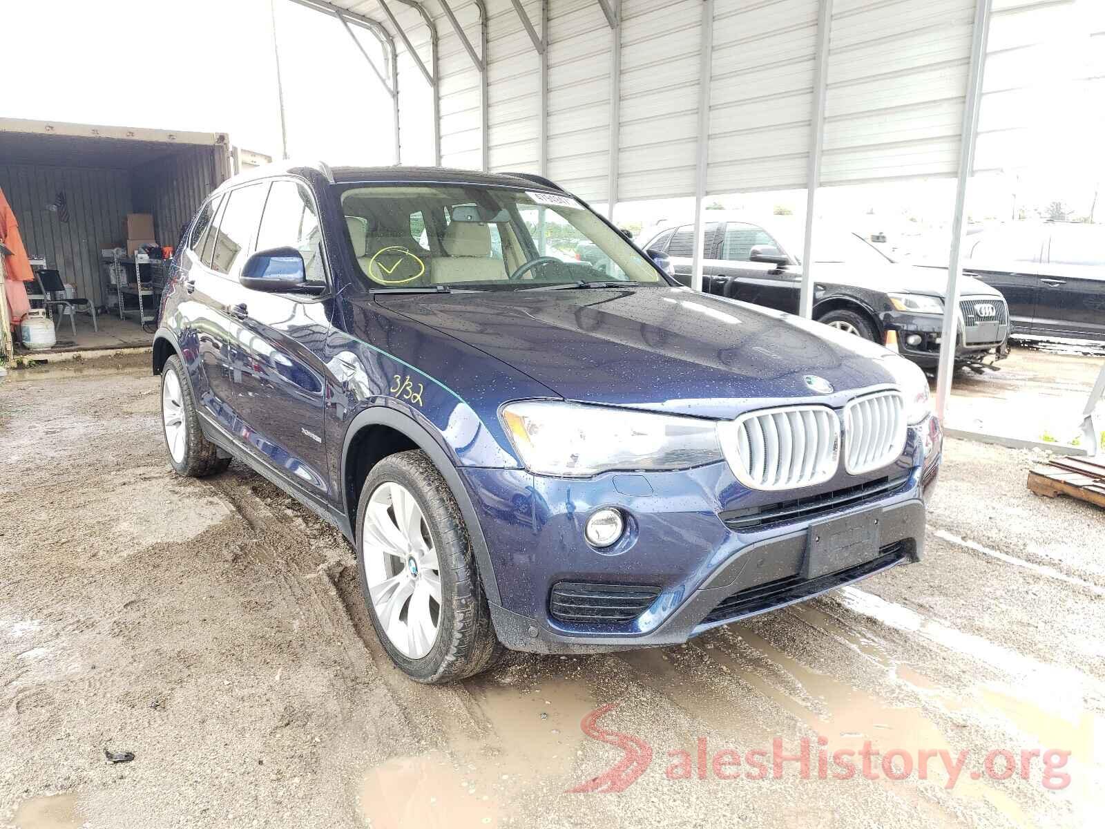 5UXWX9C59G0D73874 2016 BMW X3