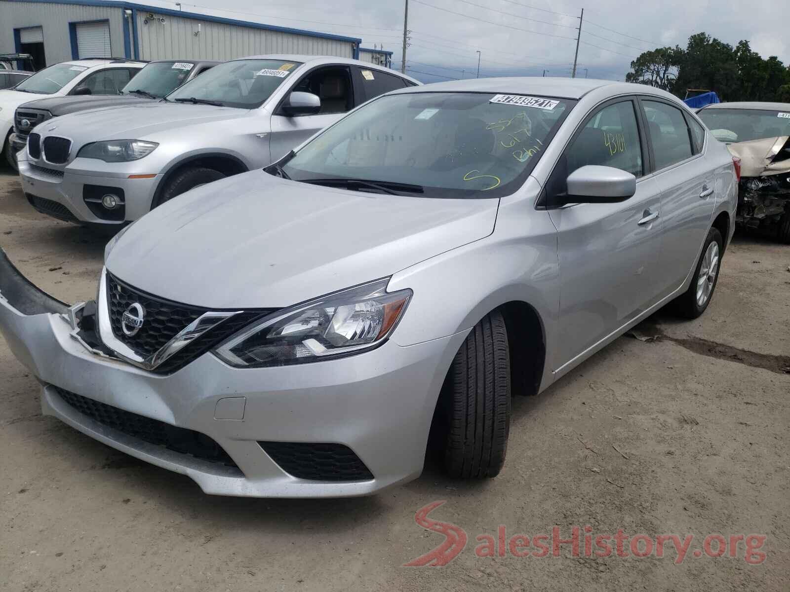 3N1AB7APXKY323065 2019 NISSAN SENTRA