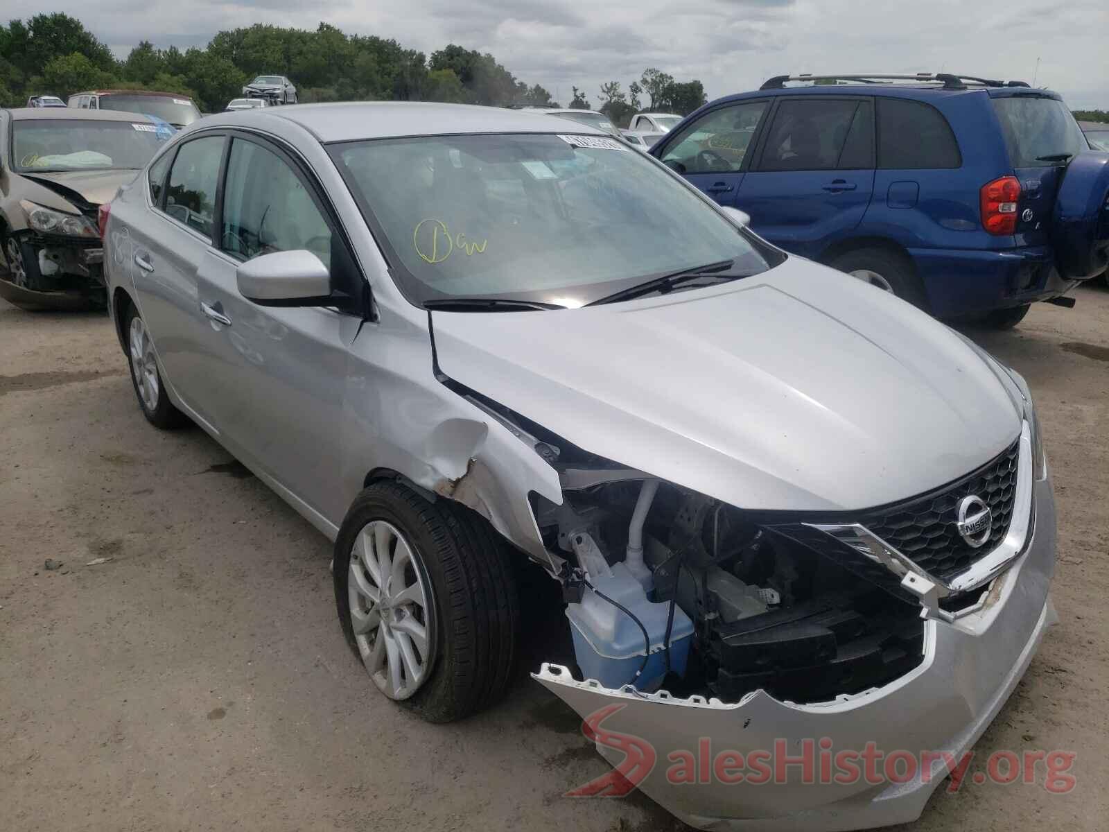 3N1AB7APXKY323065 2019 NISSAN SENTRA