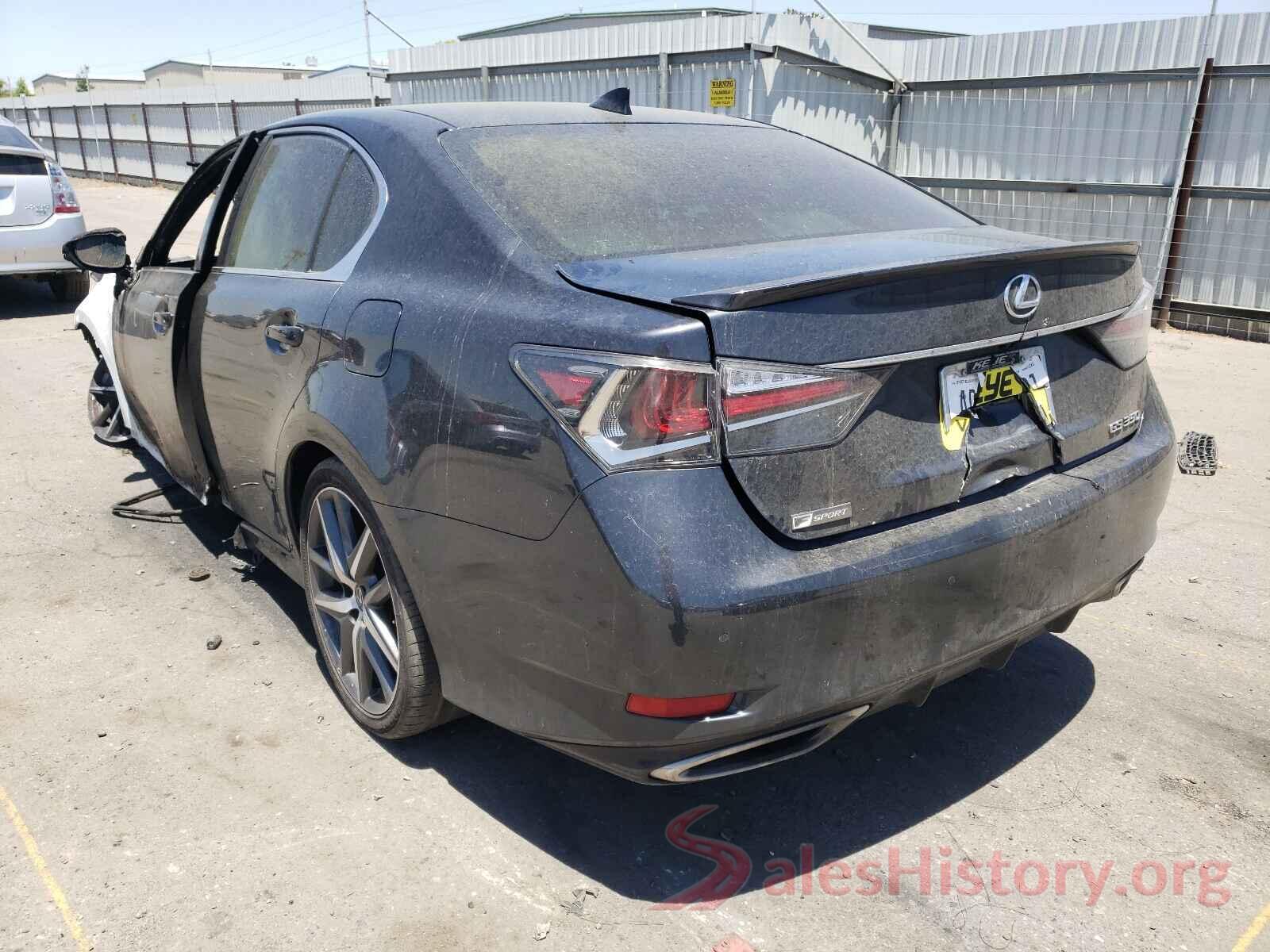 JTHBZ1BL8KA018219 2019 LEXUS GS350