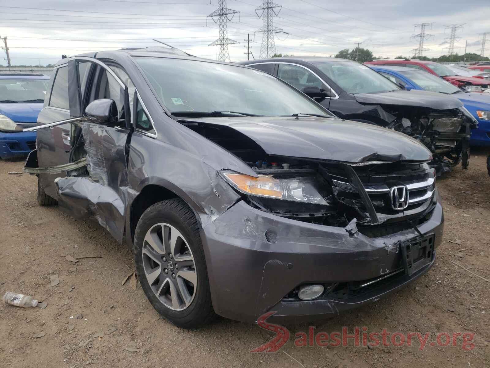 5FNRL5H93GB164837 2016 HONDA ODYSSEY